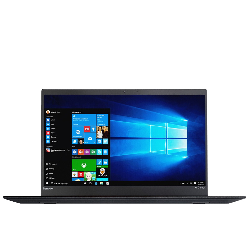 联想ThinkPad X1 Carbon(07CD)英特尔® 酷睿™i5 14英寸超薄本轻薄本笔记本电脑 i5-7200U 8G 256G