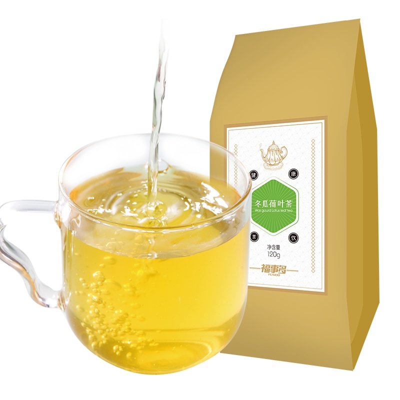福事多冬瓜荷叶茶120g玫瑰花干茶叶袋装非刮油去脂花草袋泡花茶包组合