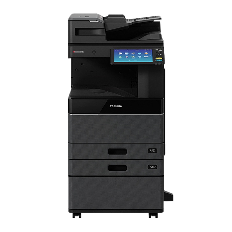 东芝（TOSHIBA）FC-2615AC A3彩色激光打印机 复印机，25页/分钟（双面器、同步输稿器、双纸盒、工作台）