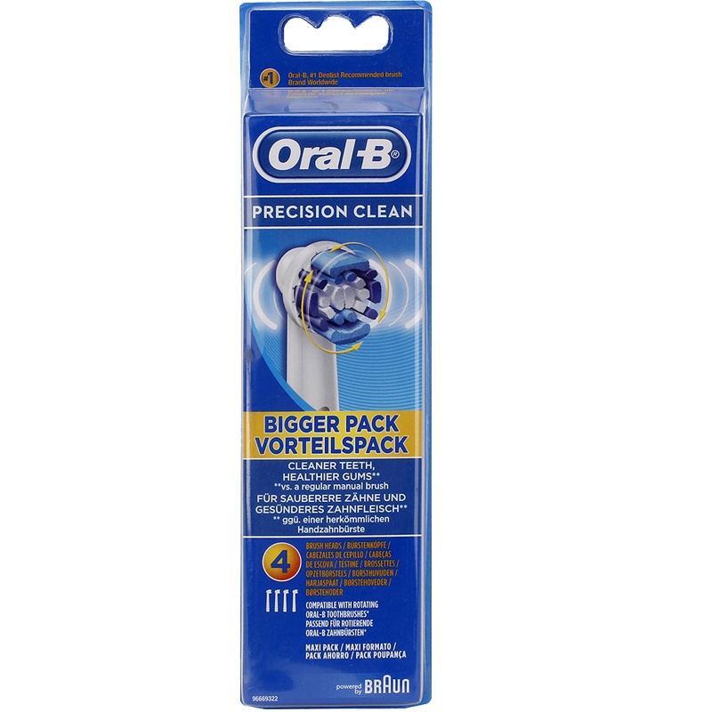 欧乐B(Oral-B) 欧乐b电动牙刷头 EB20-4 适用成人款2D/3D电动牙刷型号