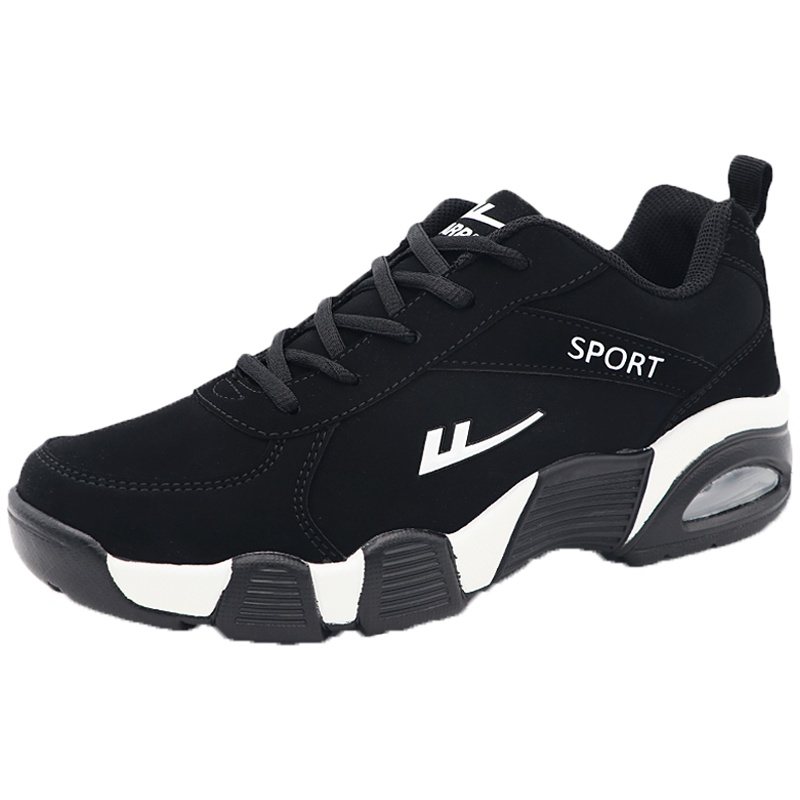 回力(Warrior)运动鞋男跑步鞋秋季系带男士低帮鞋子轻便皮面学生鞋休闲鞋篮球鞋休闲鞋 WL-3507