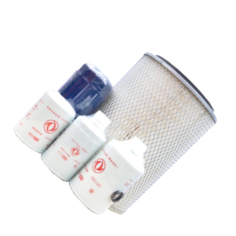 东风EQ2102 滤芯五滤套装(机油、空气、柴油、油水分离器、燃油预滤器)