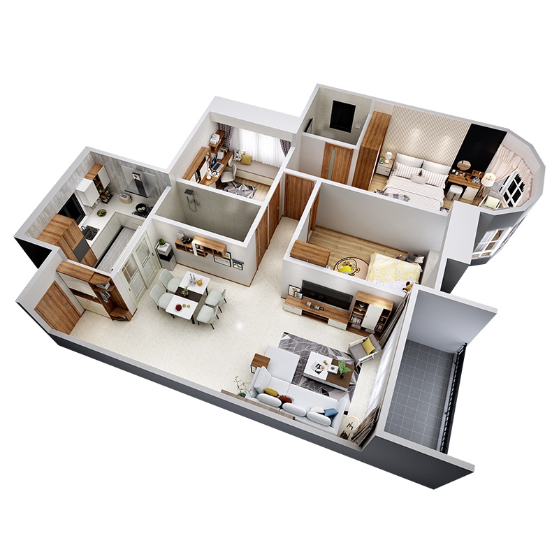 索菲亚衣柜整体衣橱全屋定制卧室次卧书房客厅电视柜客餐厅简约现代玄关柜茶几组合