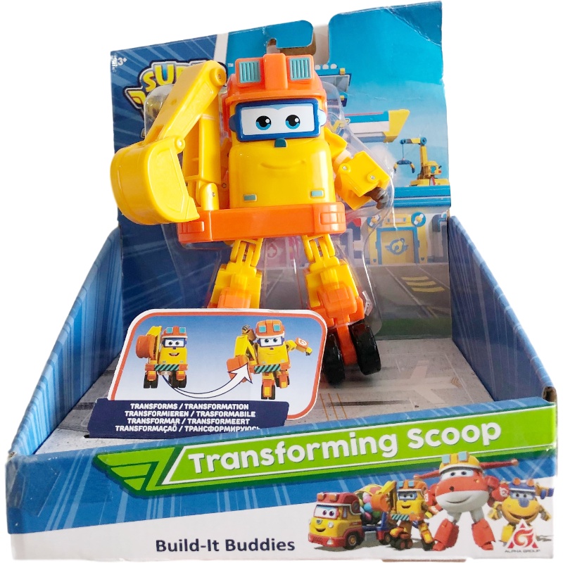 奥迪双钻(AULDEY)超级飞侠 变形机器人-朗朗730213特别版 卡通动漫玩具 安全材质 正版授权