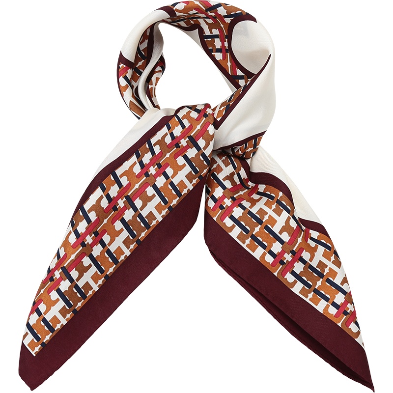 托里·伯奇 TORY BURCH TB围巾 女士 桑蚕丝方巾围巾81439