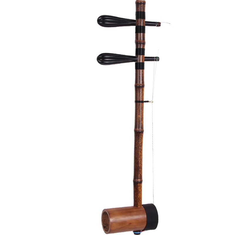 梵巢 弦乐器京胡 鳝鱼黄芝麻点 紫竹担子铁里筒子 舞台演奏 京胡乐器 JS-07二簧