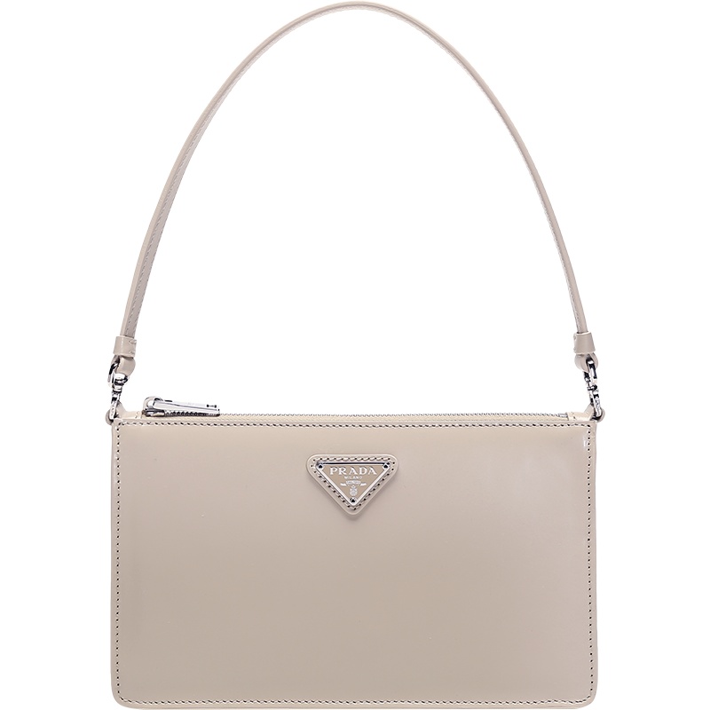 普拉达 PRADA 女士皮革手提单肩包腋下包迷你款 1BC155 ZO6