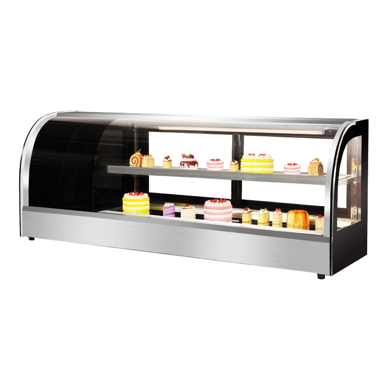 乐创寿司柜常温水果甜品展示柜商用小型慕斯西点常温台式蛋糕柜