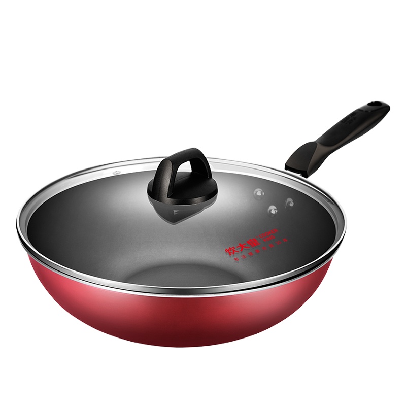 炊大皇(COOKER KING) 炒锅C30E 不粘锅炒菜锅 平底锅燃气电磁炉通用