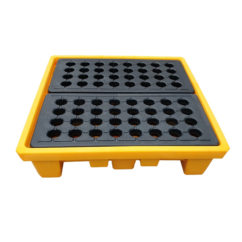 规格[一体成型:1250*1250*150mm]油桶危废液体防渗漏托盘化学品防泄漏塑料盛漏托盘