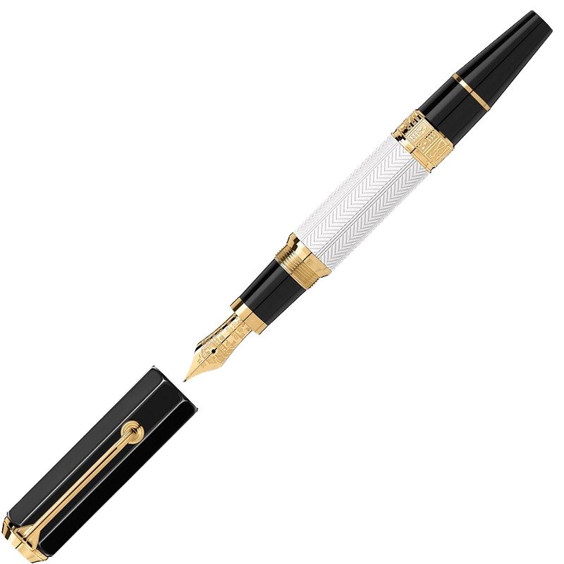 [海外直邮]Montblanc万宝龙限量版钢笔大文豪系列威廉•莎士比亚墨水笔特别版114348