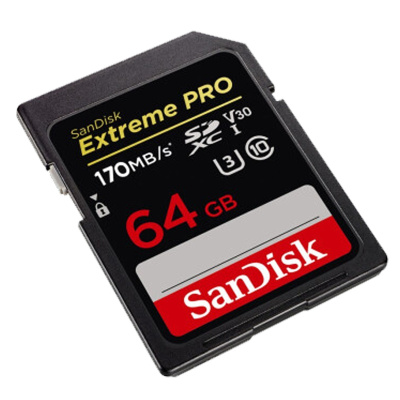 闪迪(SanDisk) 64G 170m SD卡高速储存卡 存储卡内存卡平板监控摄像头通用相机专用闪存卡