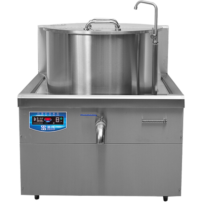 圣托(Shentop)大功率电磁炉 商用大型汤粥炉 20kW/30kW牛肉羊肉炖汤锅 一体式煲汤炉 STC-M1000