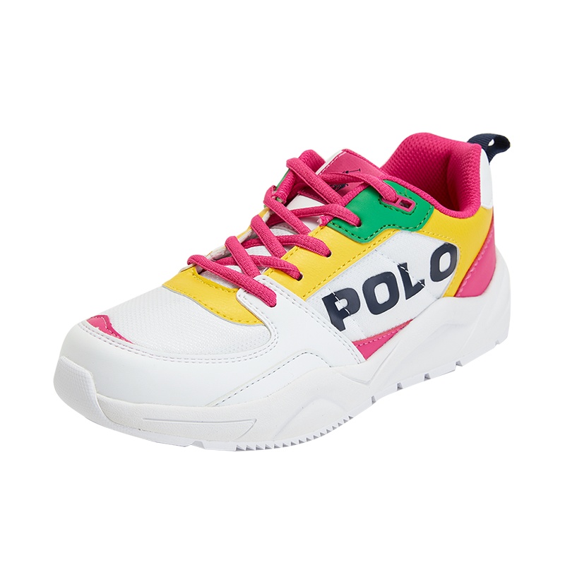 Polo Ralph Lauren儿童亲子鞋PU/织物运动休闲鞋