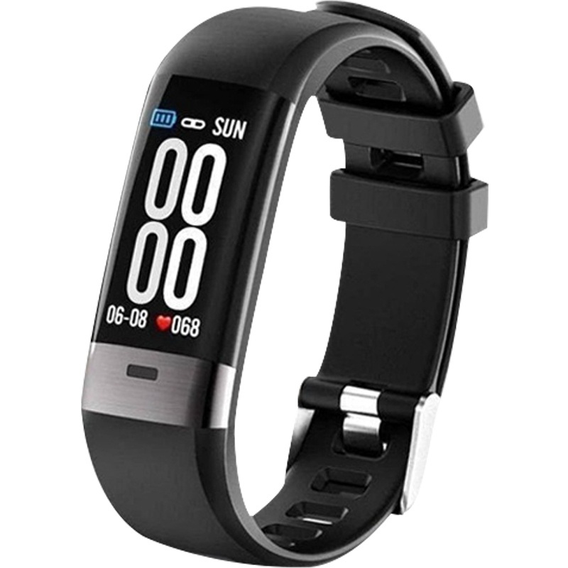 普利邦(PULIBANG) 彩屏运动手环智能多功能测量心率血压男女心电图监测仪计步来电提示防水老年人G36