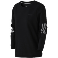 【自营】adidas阿迪达斯NEO女运动休闲卫衣DM4139 L DM4139黑色