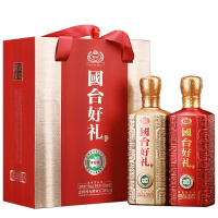 [自营运营]国台 好LI酒 53度 500ml*2瓶双支礼盒装 酱香型白酒(宴请送礼)