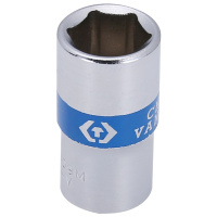 藍帶 1/4"DR.手动标准六角套筒 233509M