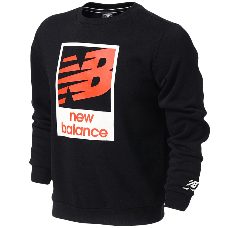 New balance男装卫衣运动服运动休闲AMT64606-BK. S 黑色