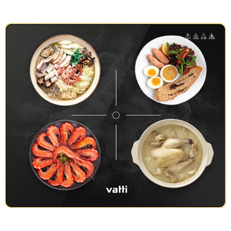 华帝(VATTI)WBHT-50FB01智能饭菜保温板48mm*40mm智能触控家用多功能暖菜宝餐桌神器