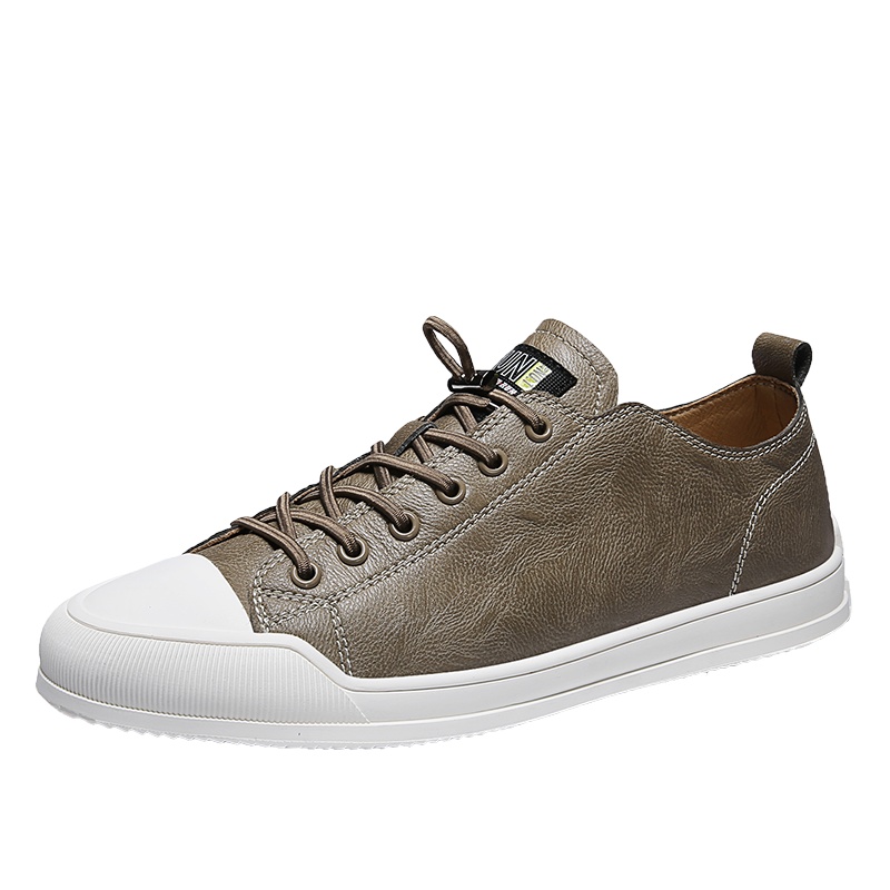 木林森男鞋2020新款潮流休闲鞋拼色透气男士板鞋韩版百搭时尚潮鞋