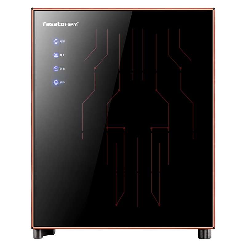 凡萨帝(fasato)消毒柜ZTP-65（HX系列）52L不锈钢小容量家用厨房饭店通用 双层钢化玻璃 高温消毒易操作