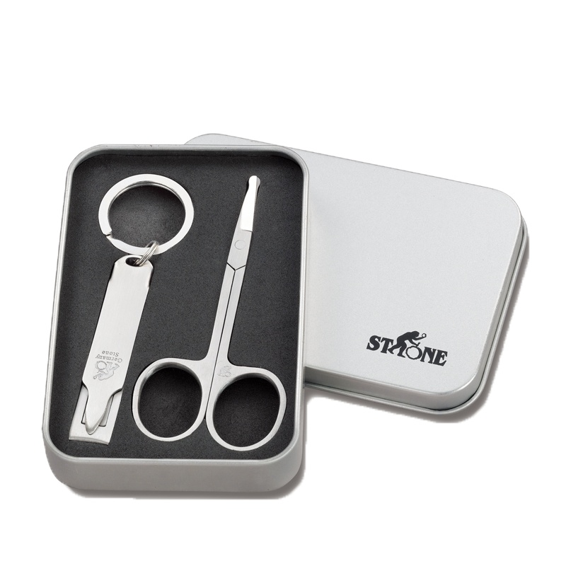 司顿(STONE) 拉环单剪/鼻毛剪套装STD005