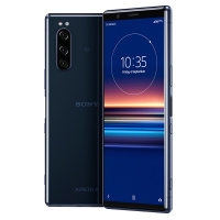 Sony索尼手机Xperia 5三摄拍照录影4G游戏骁龙855双卡双待智能手机 晶蓝