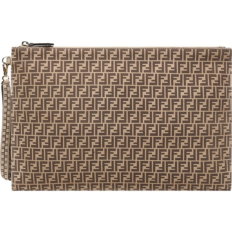 芬迪 FENDI 女士牛皮手拿包大号 8N0178 AHJG