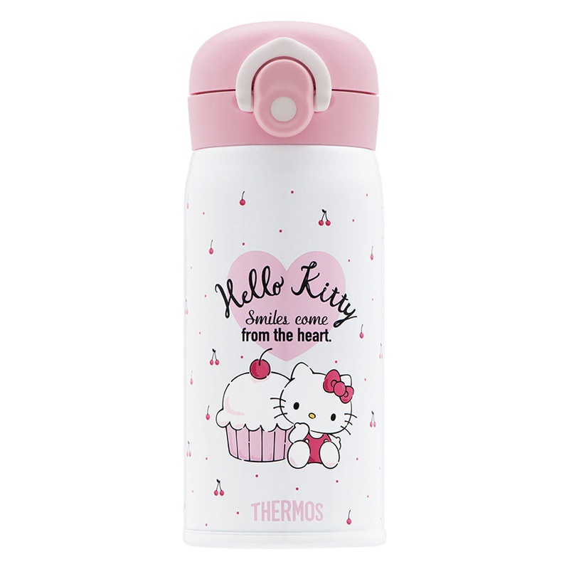 膳魔师(thermos)保温杯TCMO-350S朱一龙同款膳魔师不锈钢保温杯Hello Kitty小女神系列