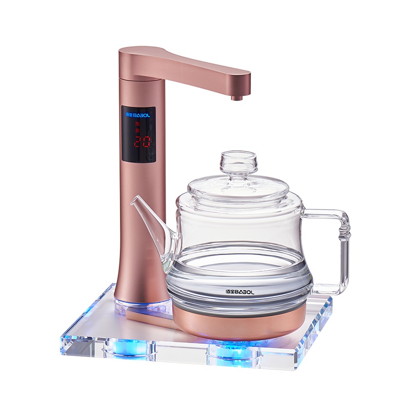 Babol/佰宝电子茶炉 DCH-917 烧水器家用茶具全自动上水加水电热水壶透明玻璃办公室煮茶国产温控器