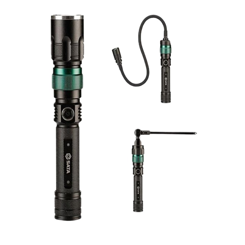 世达(SATA)快接式3合1可换头手电筒90736(单位:把)