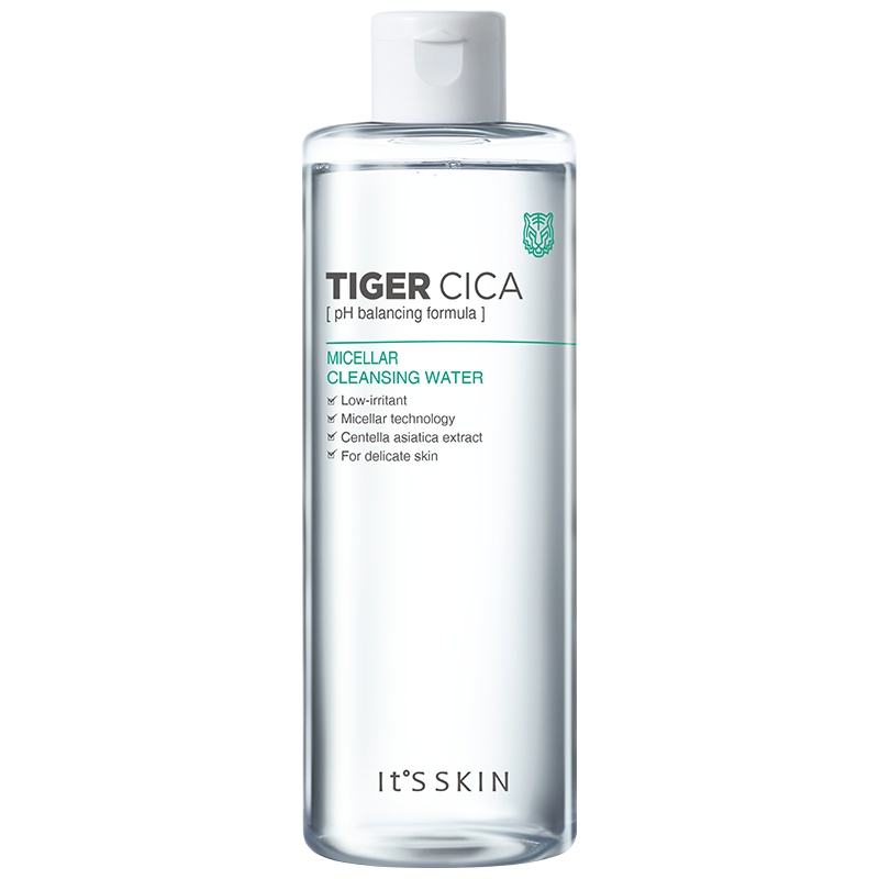 It's skin伊思积雪草卸妆液300ml 温和深层清洁不刺激干净男女士脸部毛孔正品眼唇脸三合一敏感肌