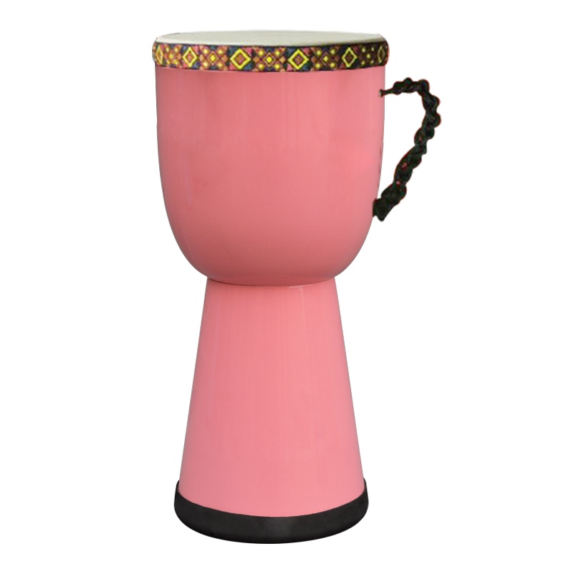 风雷动FLD-FZGQ-9免调音绿色幼儿园非洲鼓儿童初学者手鼓幼儿入门PVC云南丽江手拍鼓免调音绿色+鼓包+手铃