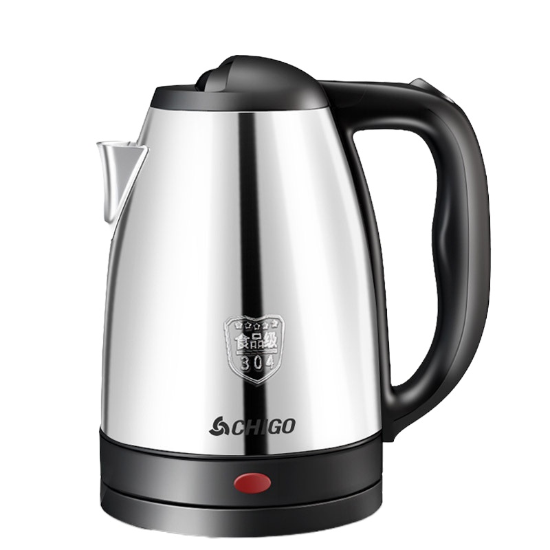 志高(CHIGO)电水壶ZD20A 708不锈钢电热水壶2L