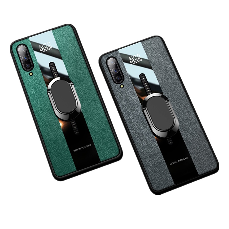 [送钢化膜]高铭宣vivoiqoo手机壳iqooneo保护套neo855竞速版v iQOO[墨绿]*带磁吸指环+送钢化膜