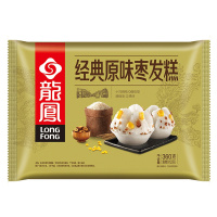 龙凤金装 经典原味枣发糕360g（12只）糕点 早餐 点心 面包 茶点 小食