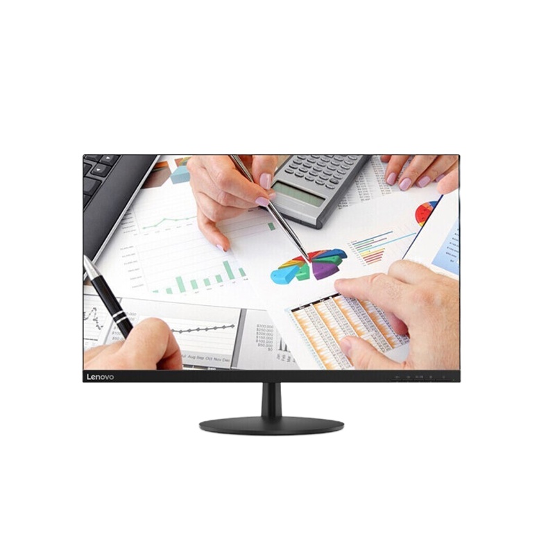 联想(Lenovo)电脑显示器 全高清微边框广视角 FreeSync技术 支持壁挂 L27i-28 27英寸