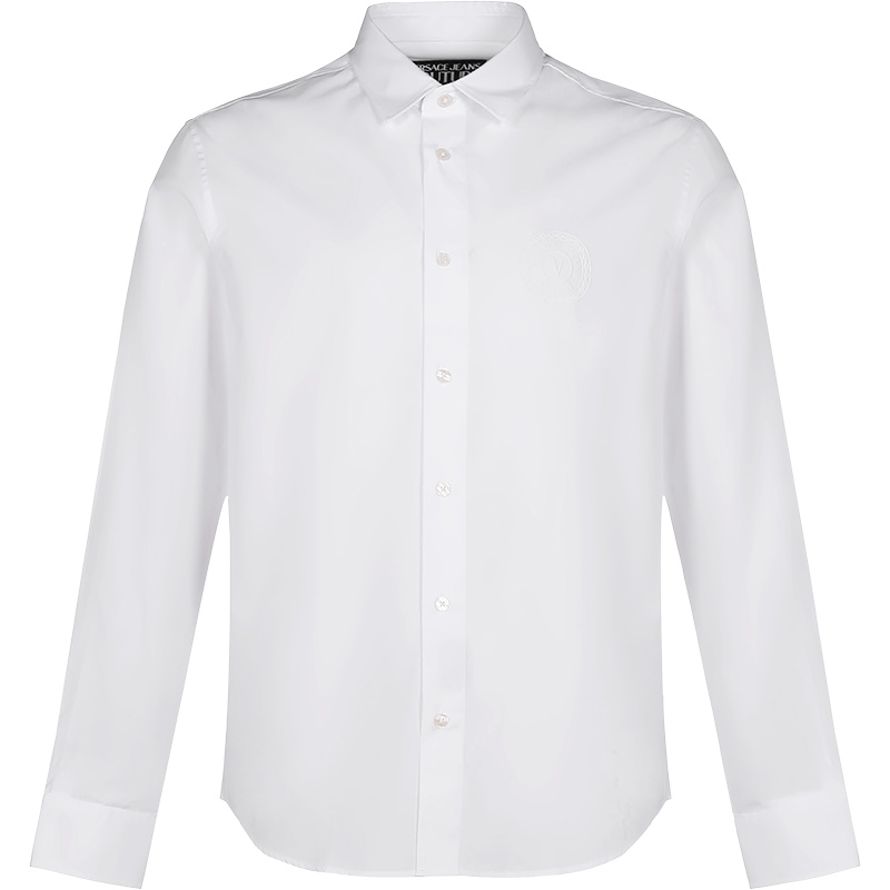 VERSACE JEANS COUTURE 范思哲 男士 棉质长袖衬衫 B1GWA6R4 30422