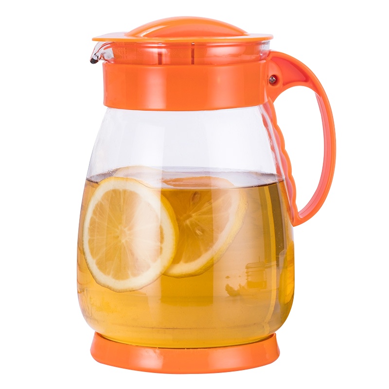 春之晖冷水壶玻璃耐热高温水瓶家用大容量凉白开水茶壶套装凉水壶