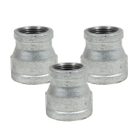 建支 国标热镀锌异径管箍 变径管古 大小头 玛钢 32*15mm 10个