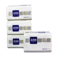 五月花 200抽商务餐饮双层软抽餐巾纸抽纸巾48包装 A1913SS