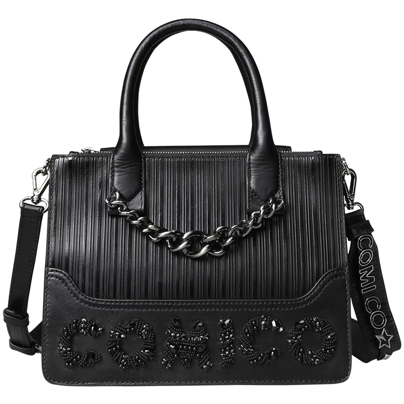 【里海珍珠系列】女款通勤包戴妃包真皮手提包单肩包女式斜挎包