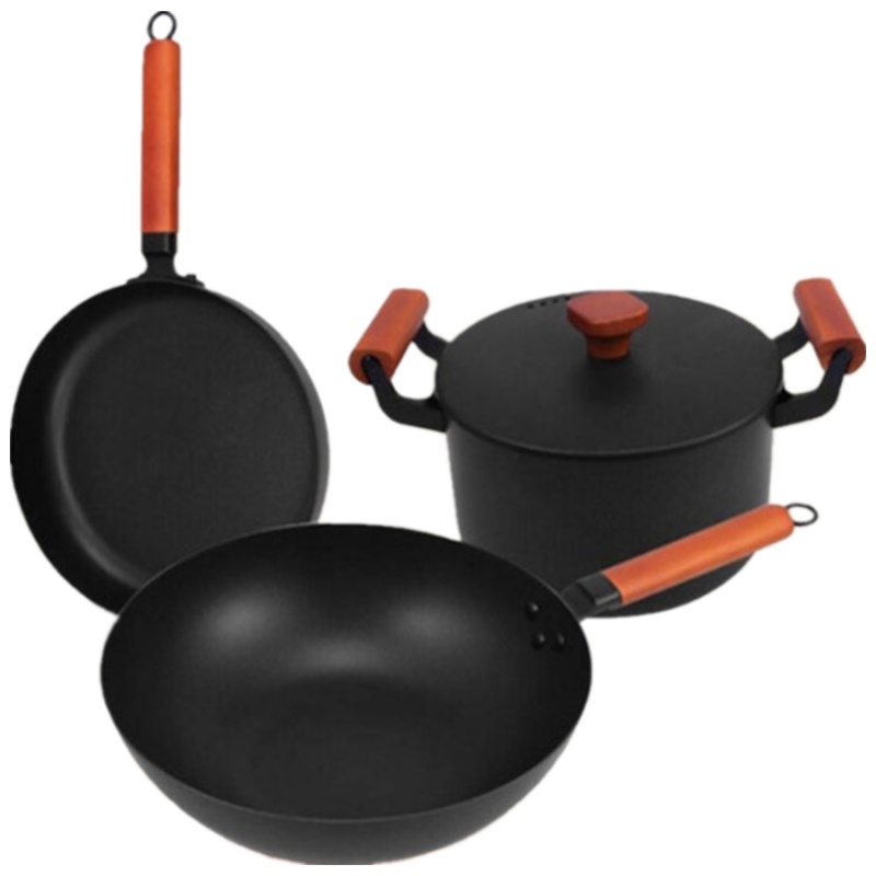 古法老铁锅三件套BT-2098