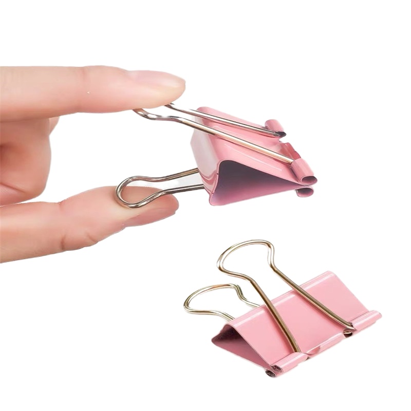 Zs-晨光ABS92743桶装彩色长尾夹 /筒装