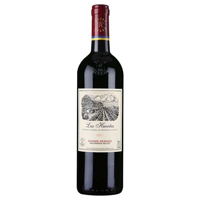 拉菲(LAFITE)巴斯克花园珍藏 赤霞珠干红葡萄酒 750ml单瓶装-原瓶进口