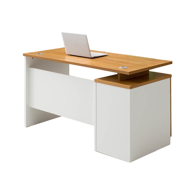 匡大 简约板式办公桌1.4米单人位职员桌办公电脑桌KD-18B1403L