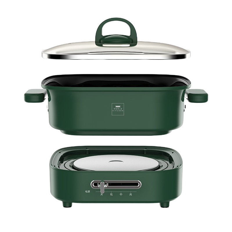 康宁world kitchen 多功能料理锅 WK-EHP/KZ 4.5升大容量