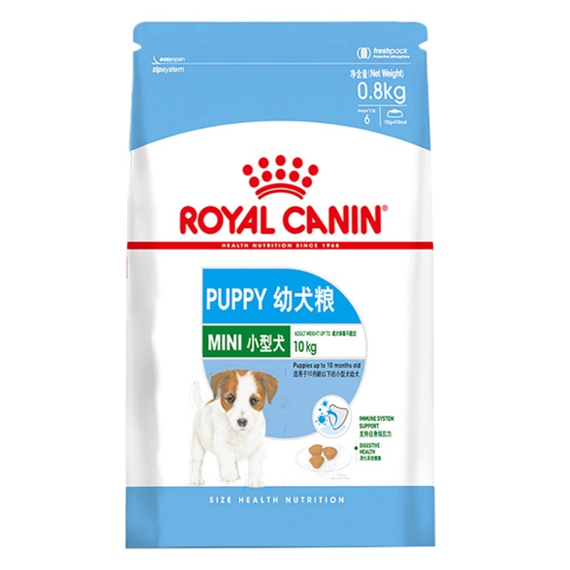 皇家(royal canin) 狗粮 小型犬 幼犬狗粮 MIJ31 0.8kg 贵宾泰迪比熊 幼犬粮