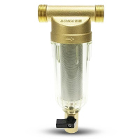 志高(CHIGO)前置过滤器CG-R4 全屋净水中央前置过滤器接主水管 厨下式家用净水器净水机 30微米不锈钢过滤网